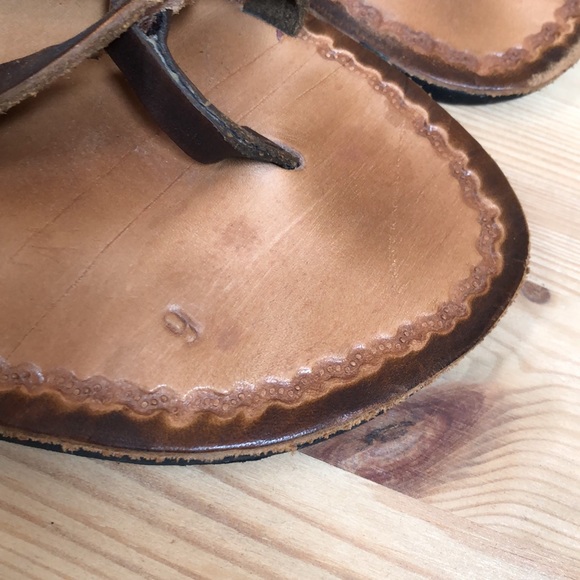 Anay Pe Gladiator Leather Sandals Handmade in Guanajuato Mexico 9 - Picture 5 of 9